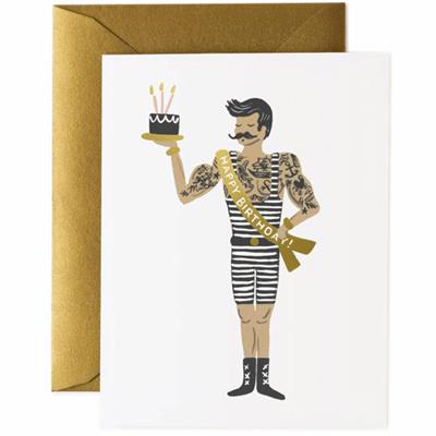 Carte anniversaire Rifle Paper Co - Stronger Man