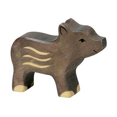 Figurine en bois - Marcassin