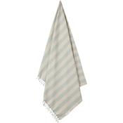 Serviette plage / Fouta Mona - Sea blue / Sandy