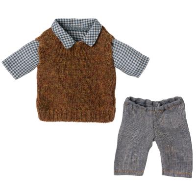 Chemise / Pull / Pantalon pour Peluche Ours Teddy Papa maileg