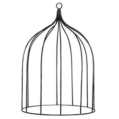 Structure cage métal vintage - cage M