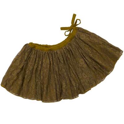 Tutu dentelle Carolina numero 74 Taille 1 et 2 - ocre / gold S024