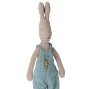 Lapin maileg Rabbit salopette carotte brodée - Taille 2 (mini +)