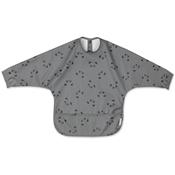 Bavoir Tablier manches longues Merle - Panda stone grey