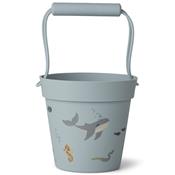 Seau liewood accessoire Plage Linda - Sea creature mix