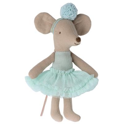 Souris maileg ballerine petite soeur - light mint