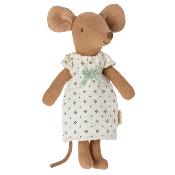 Souris maileg grande soeur box boîte - Robe mini motifs