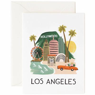 Carte de voeux Voyage - Los Angeles