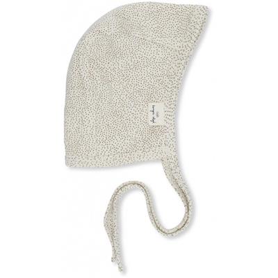 Bonnet naissance Helmet Coton Bio - Mini pois