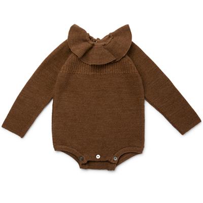 Combinaison Bloomer tricot 3 mois - Almond