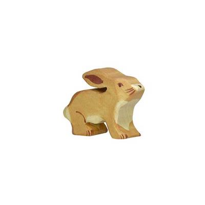 Figurine en bois - Lapin petit