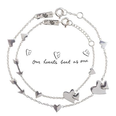 Coffret bracelets Motherlove - argent