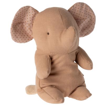 Peluche petit éléphant maileg Safari Friends - rose